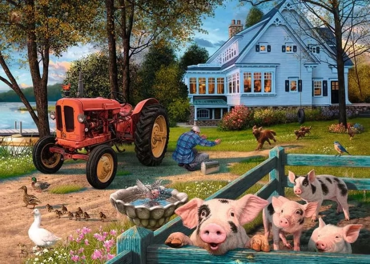 Ravensburger slagalica Život na selu XXL 300 dijelova
