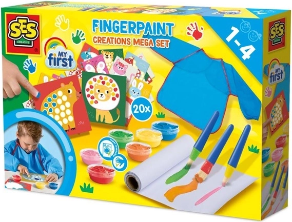 SES Creative My first mega set za slikanje prstima