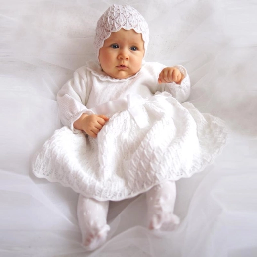 EKO Baptism Set for Girl, Size 62