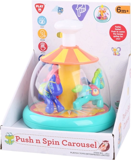 Playgo Press and Spin Carousel