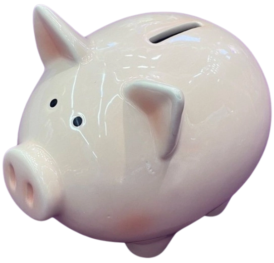 Keramička kasica-prasica 15,5 cm