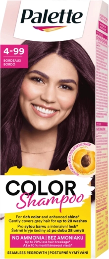Palette Color Shampoo 4-99 bordo, 50 ml