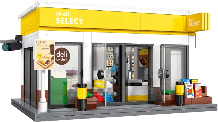 Građevinski set CaDA Shell Select postaja u mjerilu 1:30