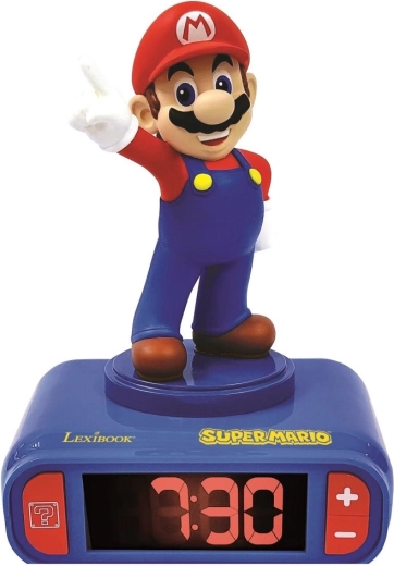 Budilica s figuricom Super Mario