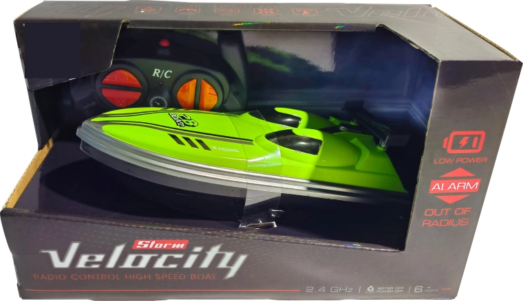 R/C brzi čamac Velocity Storm 1:16 2,4 GHz lime zelene boje