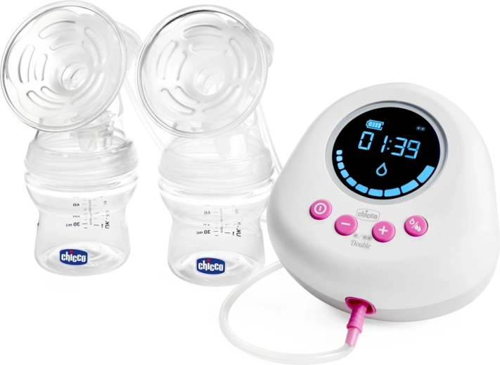 Chicco dvostruka električna izdajalica majčinog mlijeka Double Pink
