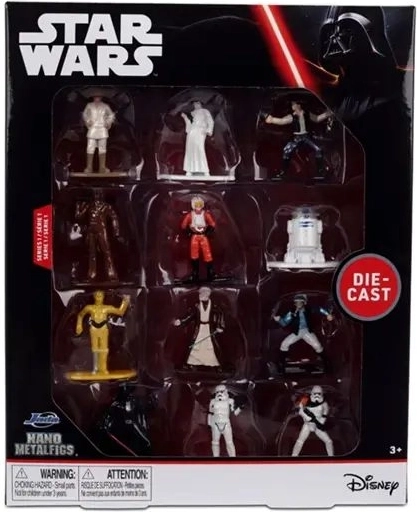Jada Star Wars set metalnih figurica 4 cm (12 kom)
