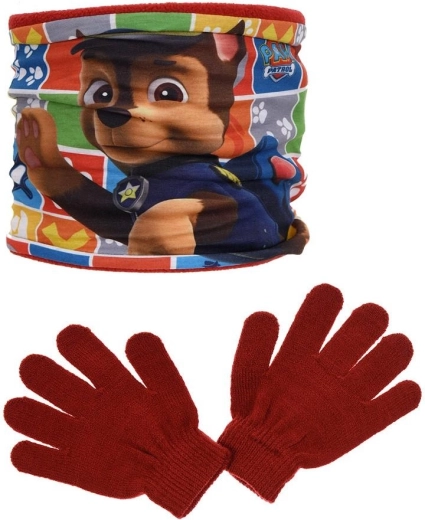 Grijač za vrat i rukavice Paw Patrol