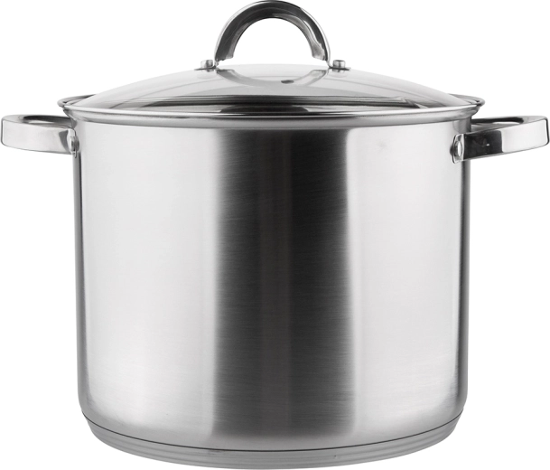 Fabio visoki nehrđajući lonac sa staklenim poklopcem 26 cm, 10,5 l