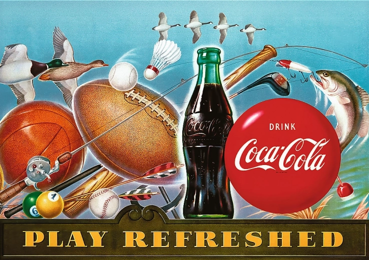 Puzzle TREFL Premium Plus COCA-COLA 1000 dijelova