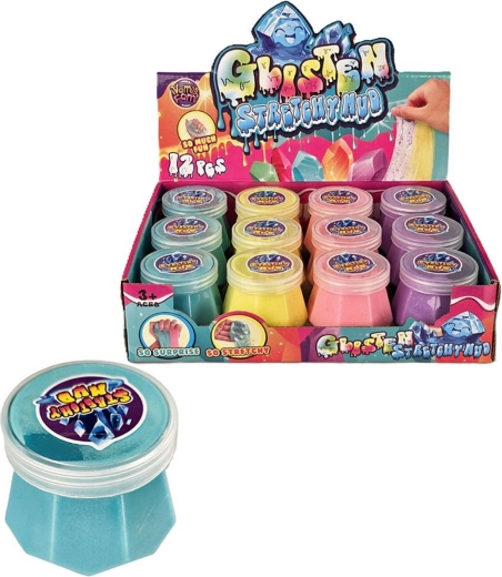 Diamond stretchy slime in a tub - 1 piece