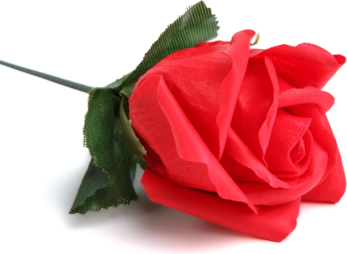 Artificial decorative rose in three colors - 1 piece