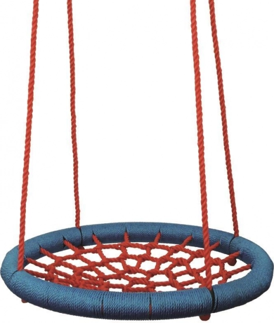 Woody ljuljačka u obliku kruga crveno-plava