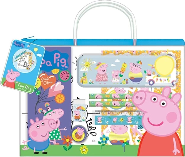 Zabavna torbica na zatvaranje s pernicom Peppa Pig