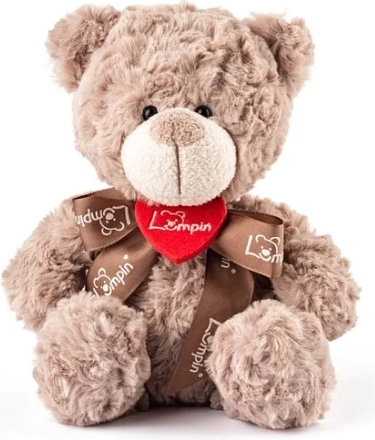 Lumpin plush teddy bear with a bow 28 cm