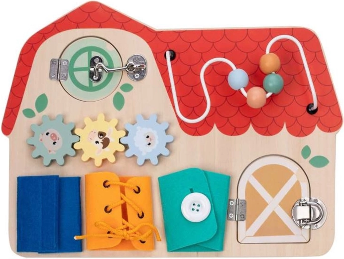 Free2PLAY wooden activity board