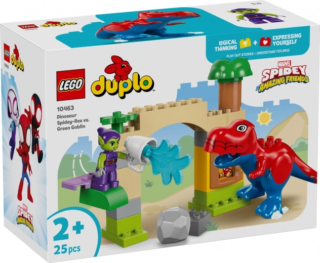 LEGO DUPLO Marvel Spidey-Rex protiv Green Goblina – slagalica za najmlađe