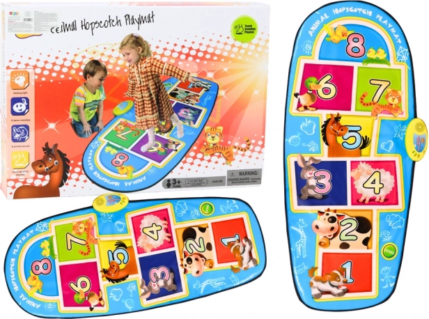 Plesna podloga Interaktivna igra Životinje 8 melodija