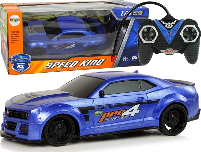 Sportski automobil na daljinsko upravljanje 1:24 Racing Blue Zatamnjena stakla