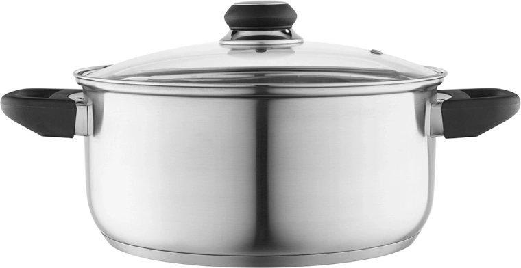 Altom Design nehrđajući lonac emilio 4,2 l, 24 cm sa staklenim poklopcem