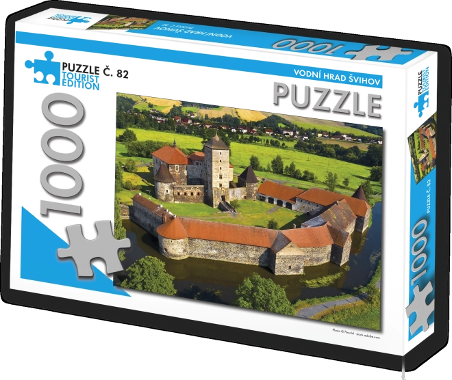 Puzzle Vodeni dvorac Švihov 1000 dijelova