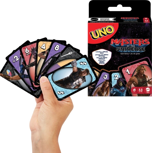 Mattel Uno Masters of the Universe – Vladari svemira
