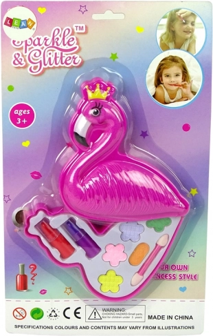 Make-up set Sjenila za oči Flamingo Ruževi