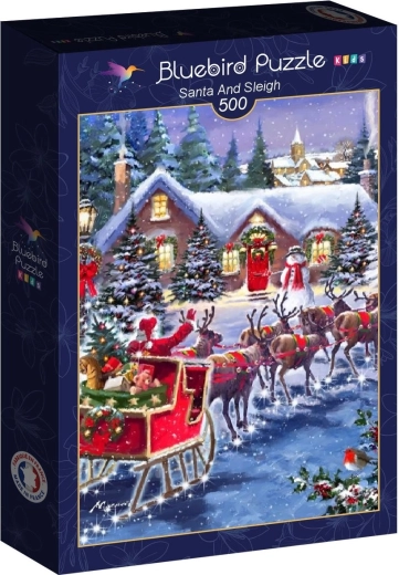 Bluebird puzzle Santa’s Sleigh 500 pieces