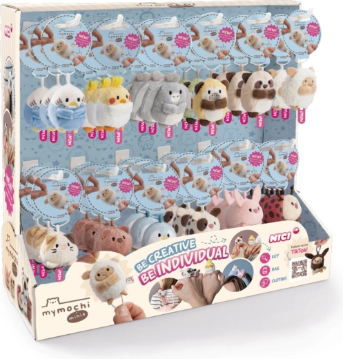 Nici MyMochi Minis Series 3 – displej s privjescima 5 cm, 36 kom, mix