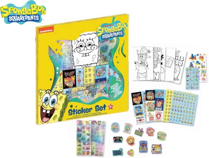 Set naljepnica SpongeBob (500 kom)