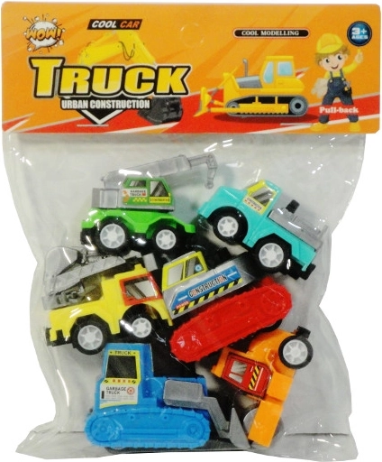 Građevinska vozila s navijanjem, 6 kom