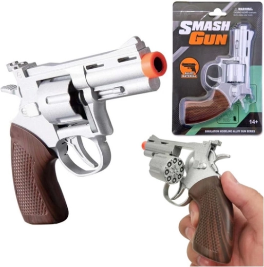 Metalni revolver na kapisle Smash Gun