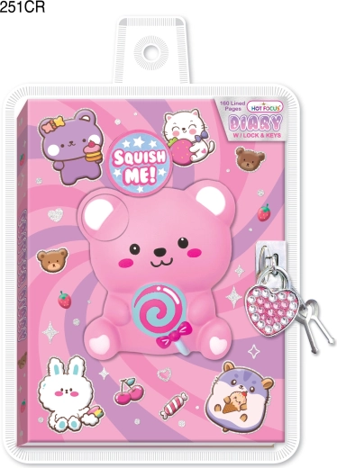 Tajni dnevnik s lokotom Slatki medo