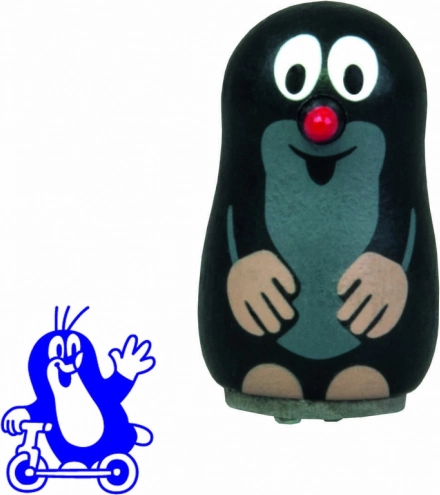 Pečat Krtko na romobilu