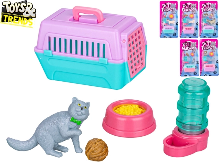 Mačka s transporterom i dodacima Toys&Trends