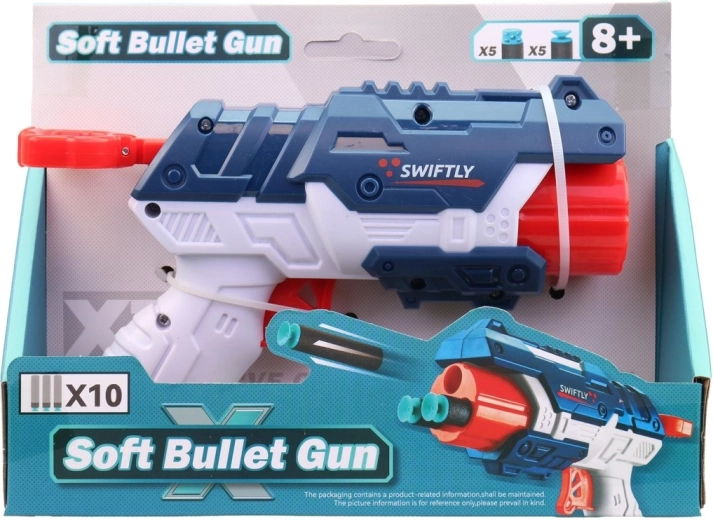 Plastični pištolj sa strelicama 22 cm