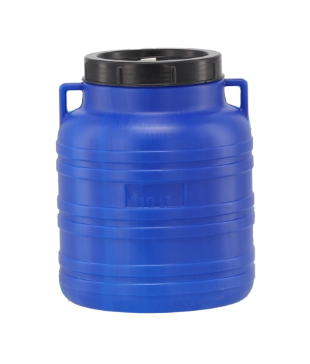 Plastična posuda za fermentaciju 10 l sa širokim grlom i navojnim poklopcem