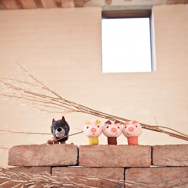 LILLIPUTIENS lutkice za prste – TRI PRAŠČIĆA