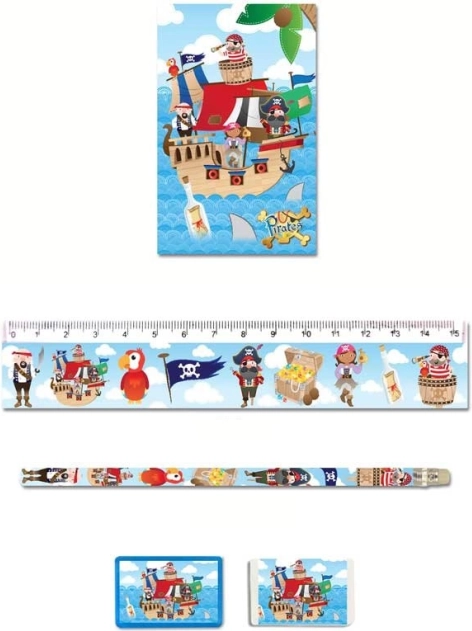 Pisaći set Pirati za djecu