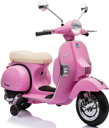 Dječji električni skuter Vespa PX150 ružičasti