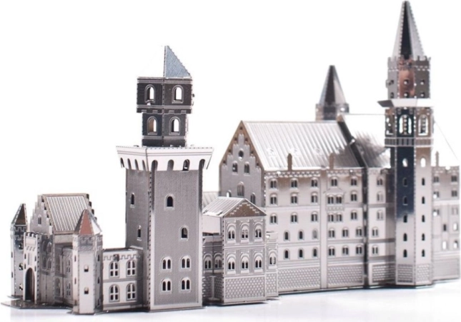 3D puzzle dvorac Neuschwanstein - Metal Earth