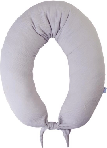 Babymatex muslinski jastuk za dojenje Moon svijetlosivi 260 cm