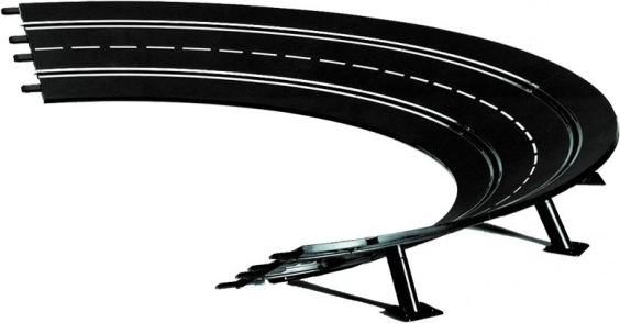 Banked Curve 2/30 for Carrera Evolution, Digital 132 and Digital 124 slot car tracks