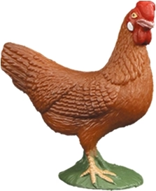 BALULU Chicken Figurine
