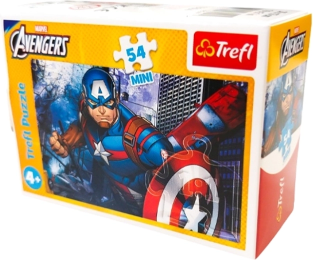 Trefl Avengers: Captain America puzzle, 54 pieces