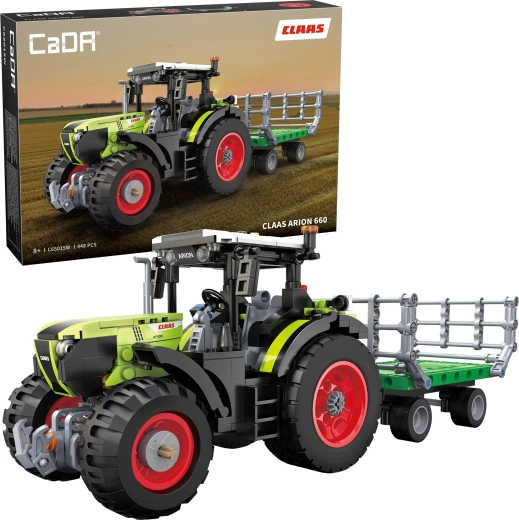 CaDA građevinski set traktor Claas Arion 660 (448 dijelova)