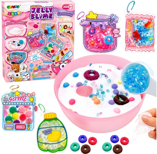 Kreativni DIY set za izradu jelly slajma s dodacima