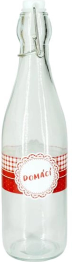 Staklena boca s patentnim zatvaračem TORO 1 l