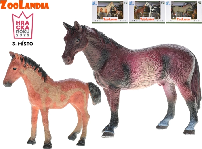 Zoolandia konj s ždrijebetom i dodacima (10–15 cm)