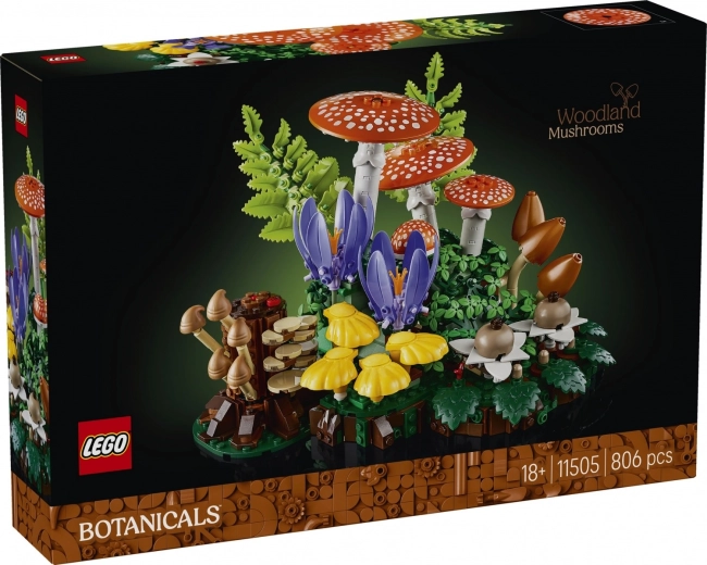 LEGO Botanicals šumske gljive